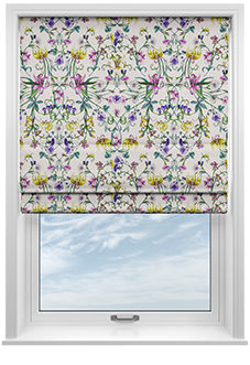 Carlotta, Wisteria - Roman Blind